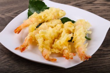 Kaplan karides tempura