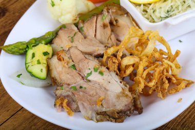 Çek mutfağı - kavrulmuş domuz eti