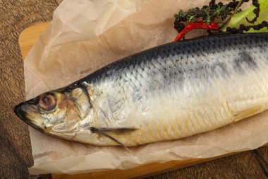 Tuzlu ringa balığı.