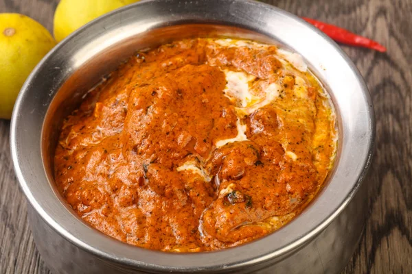 Indian traditional Butter chicken — Stock Photo, Image