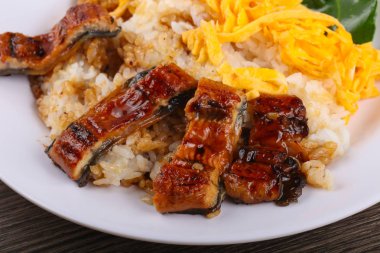 Unaju - yılan balığı pirinç