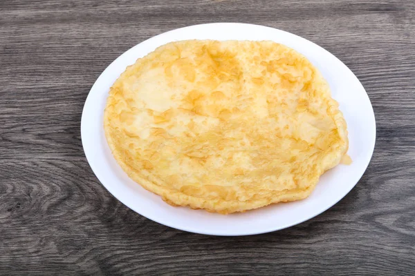 Indian bread on the plate — Stock Photo, Image