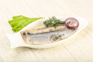 Tuzlu ringa balığı filetosu