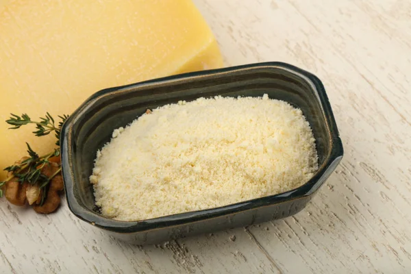 Queso rallado de parmesano — Foto de Stock