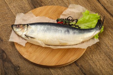 Tuzlu ringa balığı.