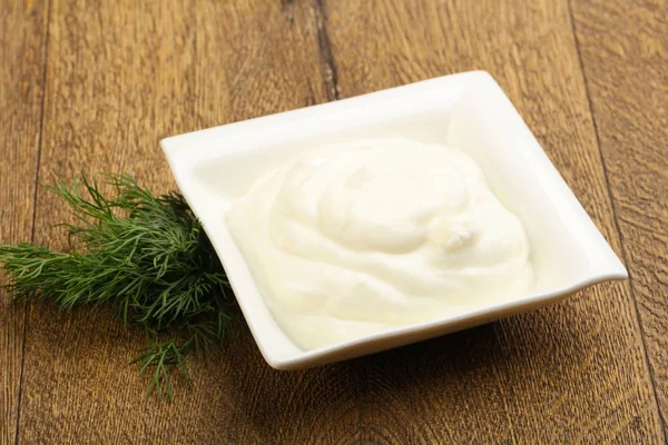 Yogurt greco efficace — Foto Stock