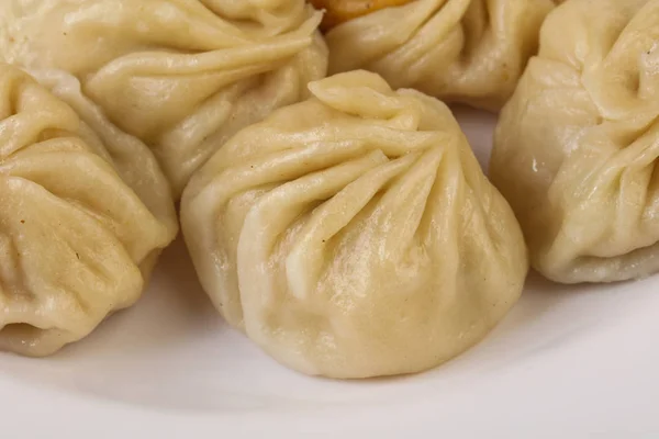 Chinese dumplings - Momo — Stock Photo, Image