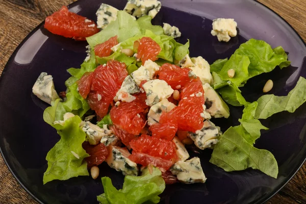 Salada de toranja e queijo azul — Fotografia de Stock