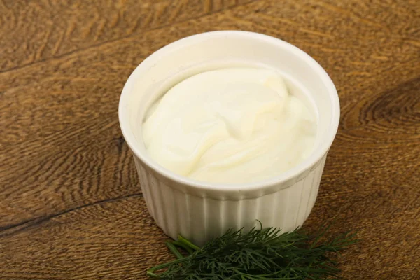 Effektiv grekisk yoghurt — Stockfoto