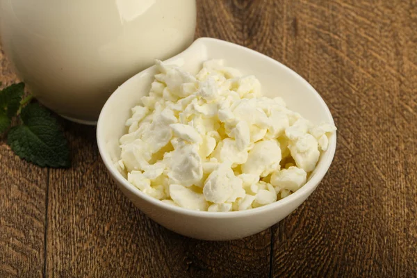 Fresh Cottage cheese — Stock Photo, Image