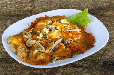 İstiridye ile Asya omlet