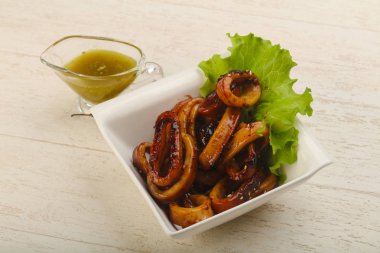 Kalamar teriyaki Yüzükler