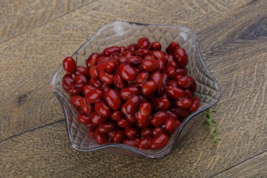 Kırmızı konserve barbunya fasulyesi