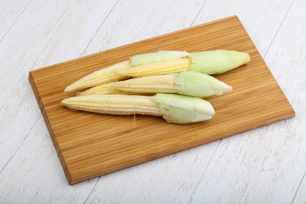 Friss bébi kukorica — Stock Fotó