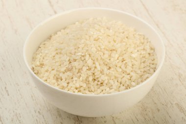 Çiğ pirinç yığın