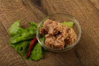 Konserve ton balığı.