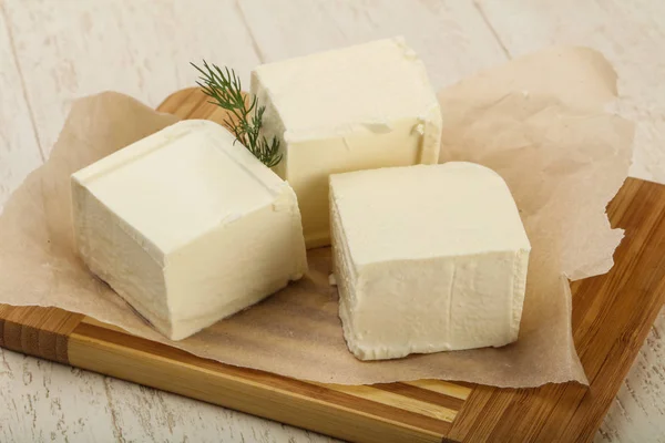 Tasty Feta cheese — Stock Photo, Image