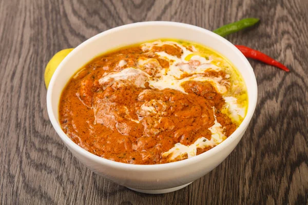 Indian traditional Butter chicken — Stock Photo, Image