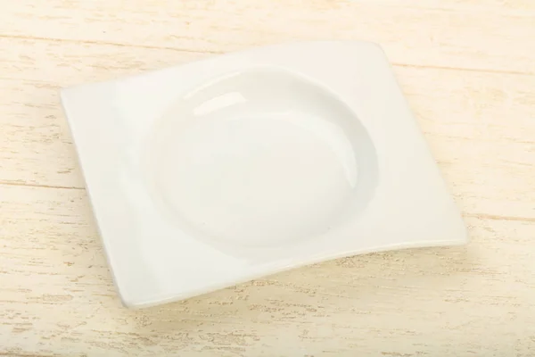 Empty white plate — Stock Photo, Image