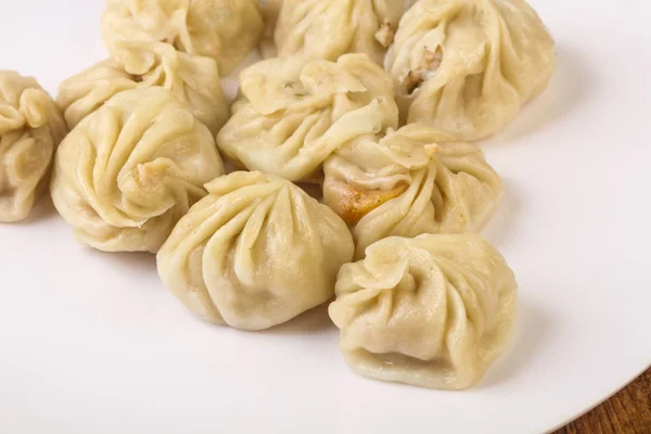 Chinese dumplings - Momo — Stock Photo, Image