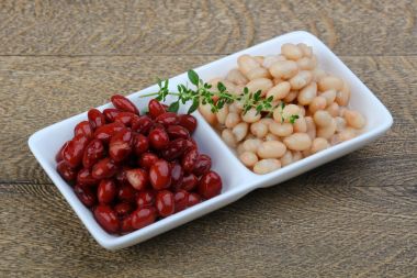 Beyaz ve kırmızı Barbunya