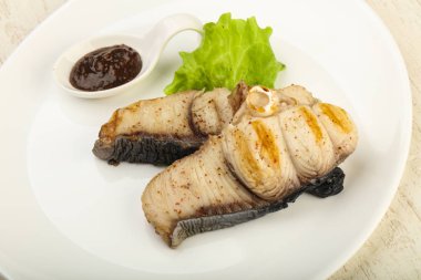 Izgara köpekbalığı biftek