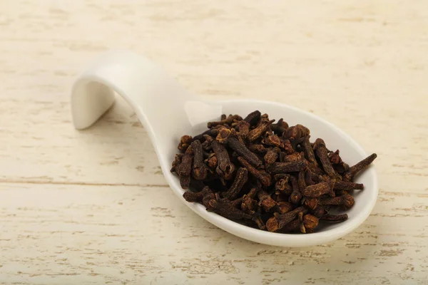 Clove seeds in the bowl — Stock Photo, Image