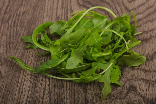Rucola leaves heap — Stock Photo, Image