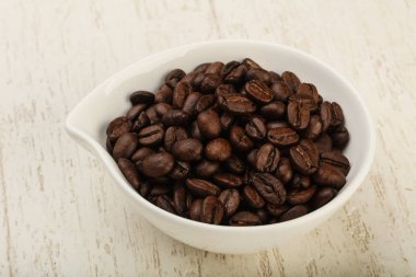 Kavrulmuş kahve çekirdeği.