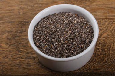 Kavanozda chia tohumları