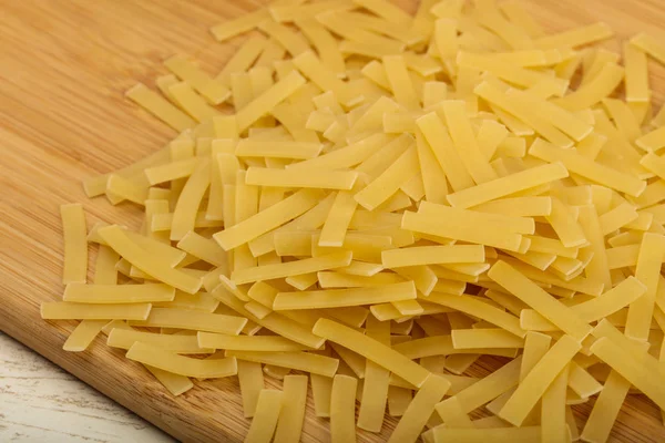 Raw pasta ready for cooking — Stock Photo, Image