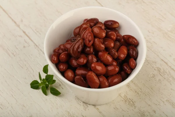 Kidney beans  in the bowl — Stock Photo, Image