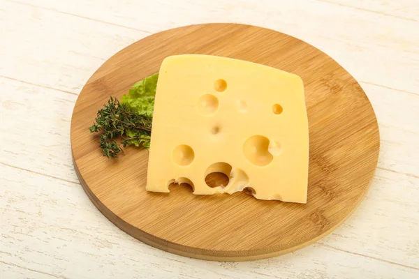 Lezzetli peynir parçası — Stok fotoğraf