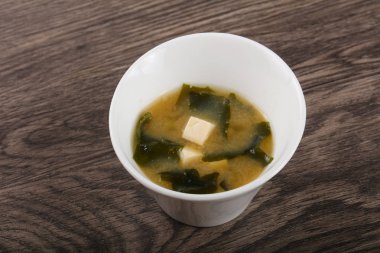 Geleneksel Miso çorbası Japonya