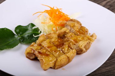 Fried Teriyaki tavuk