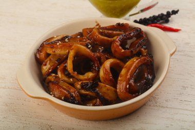 Kalamar teriyaki Yüzükler