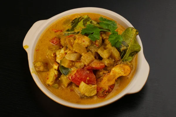 Pikantny kurczak Curry — Zdjęcie stockowe