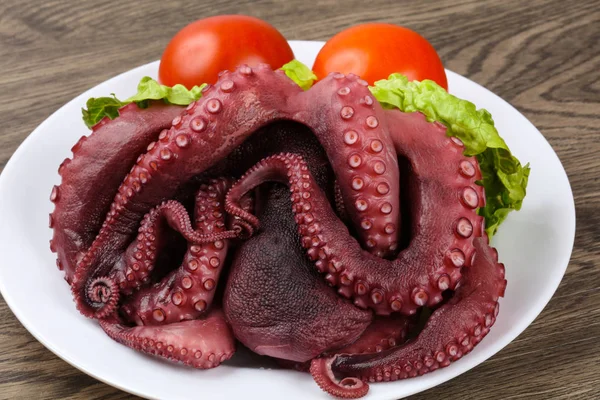 Tasty Boiled octopus — Stock Photo, Image