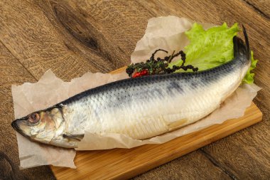 Tuzlu ringa balığı.