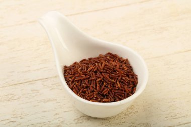 pişmemiş kahverengi pirinç