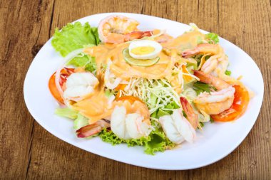 lezzetli karides kokteyl