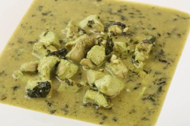 Tay geleneksel yeşil köri