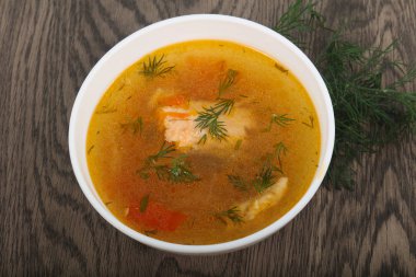 Somon Balık Çorbası