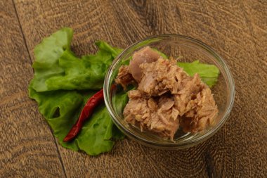 Konserve ton balığı.