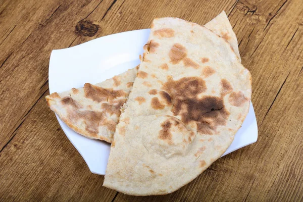 Naan pão indiano — Fotografia de Stock