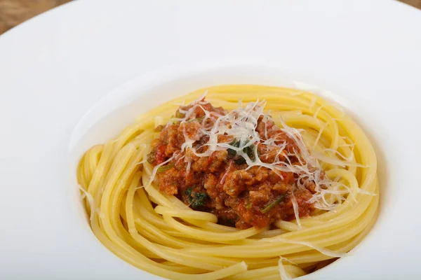 Leckere Spaghetti Bolognese — Stockfoto