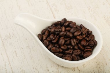 Kavrulmuş kahve çekirdeği.