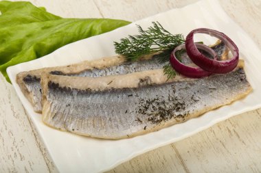 Tuzlu ringa balığı filetosu