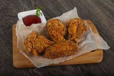 Çıtır tavuk kanatları