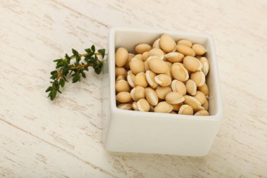 kabın içinde Dermason Fasulye 